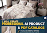 create professional ai product photography and PDF catalogs